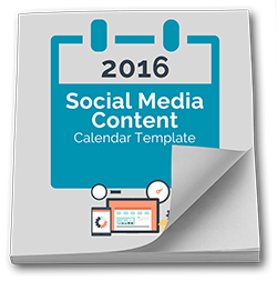 2017 Social Media Content Calendar Template